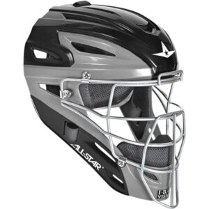 All-Star S7™ Catching Helmet/Youth/Graphite Two Tone 6 1/4 – 7 BK/GPH