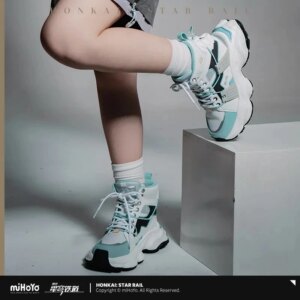 miHoYo Firefly Shoes Official Honkai Star Rail Firefly Theme Series Sneakers Martens PU Shoes Flat shoes Cosplay Halloween Gifts