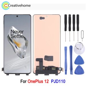 6.82-inch AMOLED LCD Screen For OnePlus 12 PJD110 Phone Display Touch Screen with Digitizer Full Assembly Replacement Part