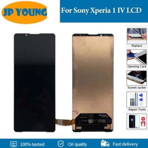 6.5″ OLED For Sony Xperia 1 IV LCD Display With Burn-shadow Touch Screen Digitizer Assembly For Sony x1 IV Replacement Parts