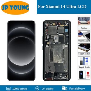 6.73” AMOLED For Xiaomi 14 Ultra LCD Display Touch Screen Digitizer Assembly For Xiaomi Mi14 Ultra Display Replacement Parts