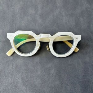 Eyeglass Frames Retro Unique Classic Handmade Natural Horn Prescription Man Women’s Glasses Frames Optical Lenses Eyewear