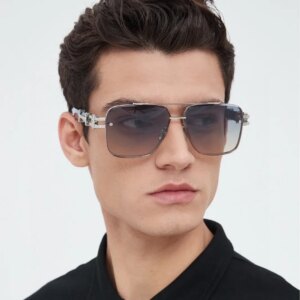 Original Designer Bar M Fashion Men’s Sunglasses Heavy Industry Design High Version Square Sunglasses Outdoor UV Protection