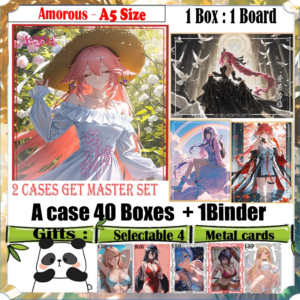 New Goddess A5 Size Card ‘ Amorous ‘ Hobby Anime Doujin CCG Collection Card Game Acrylic Board Trade Card Gifts Toys