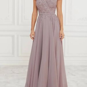 2025 Mother of the Bride Dress Elegant V Neck Pleats Beads Sequin Chiffon Guest Party Gowns Vestidos Para Madre De Novia