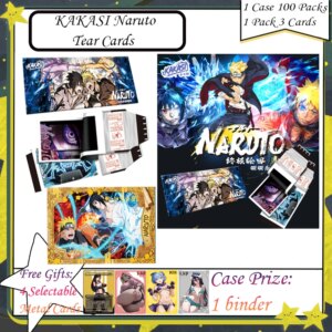 KAKASI Naruto Tear Cards Acrylic Colored Paper Naruto Cards Naruto Anime Character Hinata Kakashi Sasuke Uchiha Itachi Jiraiya