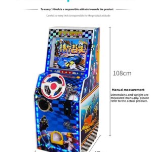 ZZ new coin-operated racing machine Tiantian flying car night market stall pachinko machine children’s game machine