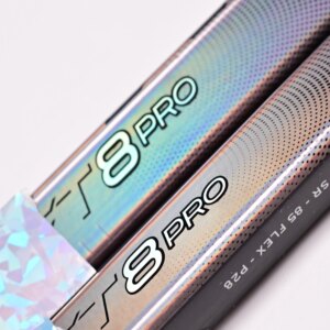 [2-Pack][Special Color][Black][FT8] New Ice Hockey Sticks Senior White FT8 PRO With Grip Carbon Fiber  P92 P28 P29