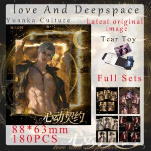 180Pcs/2025 Newest Love And Deep Space Tear Toys Wholesale Full Sets Original Image Cosplay Cartoon Children Toys Hobbies Gifts