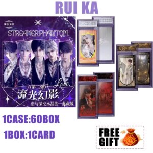 RUI KA W2 2025 Wholesales Love And Deep Space Collection Box Male God Streaming light And Shadow Abs Series Collection Card Toy