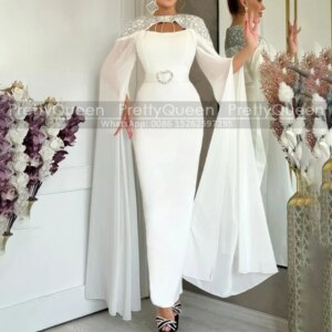 Sequins Beaded Tassel Mother of the Bride Dresses Sheath Long Sleeves Customized Dubai Arabic Women Mermaid Prom Dress Party