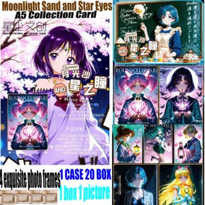 Wholesale latest goddess story Sailor Moon A5 game collection card characters acrylic card anime anime hobby toy gift supplement