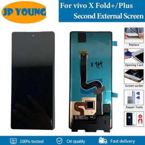 Original AMOLED 6.53″For vivo X Fold+ Small LCD V2229A Touch Panel Digitizer For vivo X Fold plus Second External Screen Replace