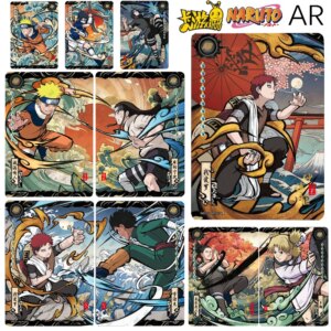 Naruto KAYOU AR Uzumaki Uchiha Sasuke Haruno Sakura Hatake Kakashi Namikaze Minato Textured matte collectible cards holiday gift