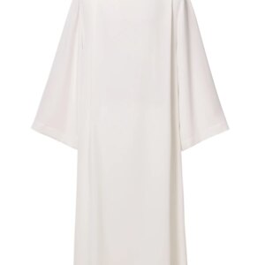 White Long Style Clerical Dress Dress Costume Medieval Robe