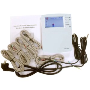 Hot Water Circulation Intelligent Solar Controller Thermal Energy SR1568 Preheat Heating Return Function Blocking Protection