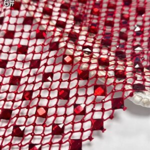 Luxury African Fashion Design Fabric Handmade Embroidery Net Lace Big Stones For Women’s Wedding Party Dresses