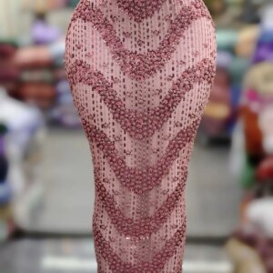 Africa Nigerian Beaded French Mesh Lace With Sequins High Quality 2025 Embroidery Lace Sequins Lace For Wedding Dresses Women