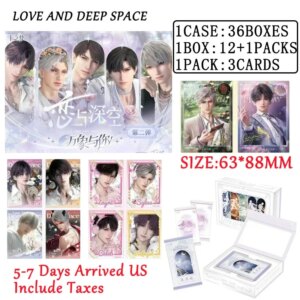 Wholesales Love And Deep Space Love Collection box Everything And You W2 Culture Sexy Male God Abs Series Otome Game