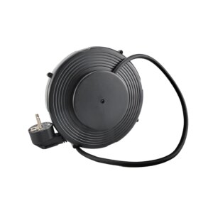 2024 New Design EU Standard 3*1.0mm 2.5m Retrctable Extension Cord With Hair Dryer