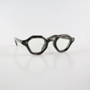 Eyeglass Frames Polygon Unique Vintage Myopia Handmade Buffalo Horn Prescription Man Glasses Frames Optical Lenses Eyeglasses