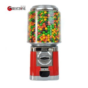For 22-30mm 1inch Gumball Toy Capsule Sticker Store Market Kids Coin Operated Slot Dispenser Small Vending Machine No Drawer