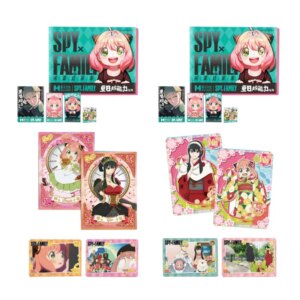 Spy Family Collection Cards Muka Culture Fun Stamps Polaroid Booster Puzzle Protagonist Posterbox Children’s Toys Playing Card