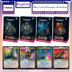 Original Magic The Gathering The Lost Caverns of Ixalan Card English Commander Deck Bundle Collection Trading Cards Children Toy