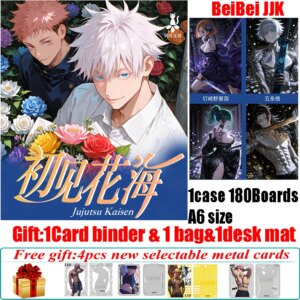 Beibei Creative Jujutsu Kaisen Craft Collection Color Paper First Sight of Flower Sea Anime Satoru Gojo Zenin Maki Game Cards