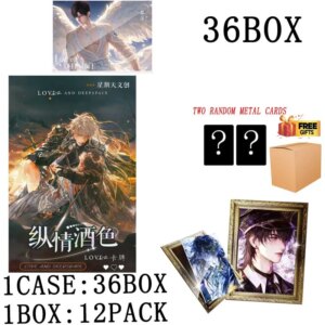 Wholesale Love And Deep Space Collection Card Booster Box Sunday Wenchuang Male God High Appearance Kids Adult Gifts Board Game