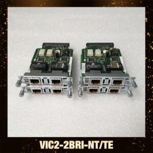 1PCS For Cisco VIC2-2BRI-NT/TE detachable module for 2811 3825 3845 router