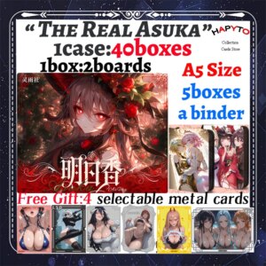 2025 Newest The Real Asuka A5 Size Waifu Boards Goddess Story Collection Card Swimsuit Bikini Booster Box Habbies Gift