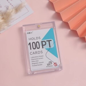 PREMIUM 100PT/210PCS Magnetic Card Holders – Ultimate Protection for Your Precious Collectibles
