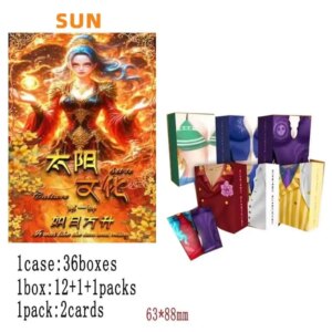 Wholesales Goddess Story Collection Card Booster Box Wave 1 Collectible Grade Sun Culture 63*88 mm Equisite Playing Game Cards
