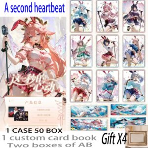 Wholesale latest goddess story [one second heartbeat] game character collection card toy anime acrylic hobby gift bikini sexy