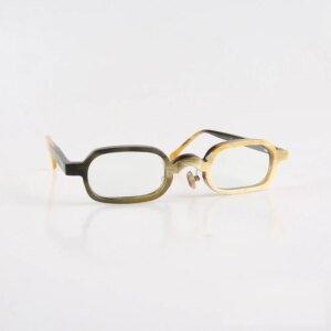 Eyeglass Frames Unique Vintage Square Rough Business Handmade Black White Horn Prescription Eyeglass Frames Optical Eyeglasses