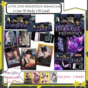 Love And DeepSpace Polaroid Character Cards Color Paper Manfu QiYu QinChe Booster Box Doujin Toy Gift Collectible Game Cards