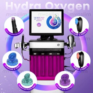 New Hydra Oxygen Facial Multifunction Skin Care Machine: Facial Cleaning, Rejuvenation, Blackhead Removal & Face Lifting