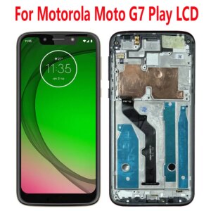 5.7 Original For Motorola Moto G7 Play LCD Screen Touch Screen Digitizer Assembly For Moto G7 Play XT1952-4, XT1952-5 LCD