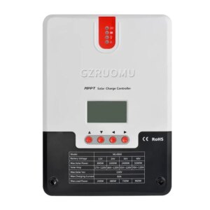 20A/30A/40A Solar Charge Controller Automatic MPPT Solar Battery Panels Regulator Charger Lithium Battery Lead-Acid Universal