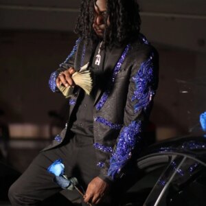 Modern Bespoke 2Pcs Wedding Man Suits Shawl Lapel Single Breasted Beaded Appliques Stylish Evening Party Suit for Men Customized