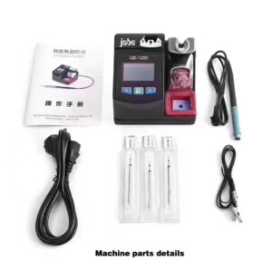 Jabe UD-1200 T245 Lead-free Intelligent soldering iron Station Welding 2.5S Rapid Heating With Dual Channel Power HeatingSystem