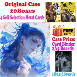 Lastest Wholesale Jiumu Culture Acrylic Collection Colored Paper Artboard Trading Palying Card Anime Gojo Nanami ACG TCG Gift