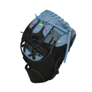 China Supplier’s Black Leather Baseball Gloves for Youth & Adults Training First Base Barting Gloves