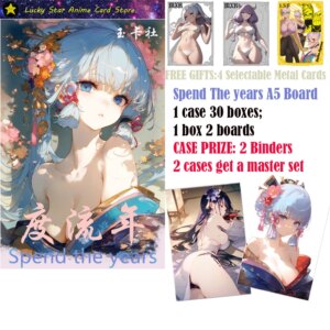 Spend The years A5 Board Goddess Story Collection Cards CCG ACG TCG Genshin Impact Character Card Collapse Star Railway