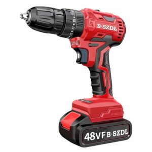 High power hand brushless lithium battery rotary impact charging pistol drill electric screwdriver