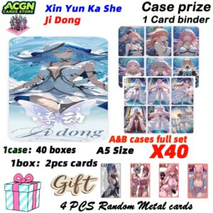 Wholesale 2025 Newest A5 Size Xin Yun Ka She Ji Dong Goddess Card Board Waifu No Dupes Master Set Doujin Toys Artboard Gift