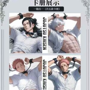 Beijixing Wenchuang Jujutsu Kaisen Wholesales Collection Card Booster Box A6  Arylic Colored Paper Male God Hobbies Gift