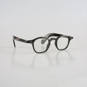 Man’s Glasses Frames Unique Square Vintage Classic Optical Lenses Eyeglasses Handmade Buffalo Horn Prescription Eyeglass Frames