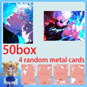 Newest Case Wholesale Manlian Culture Jujutsu Kaisen Collection Colored Paper JJK Gojo Satoru Hobbies Chrismas Gift